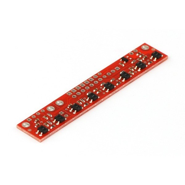 Listwa z czujnikami odbiciowymi QTR-8A - analogowa - Pololu 960